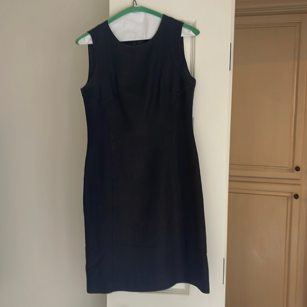 Talbots black shift linen